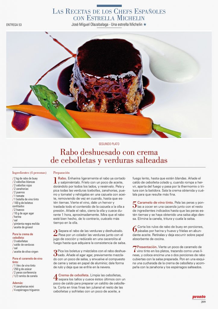 receta rabo aizian revista pronto