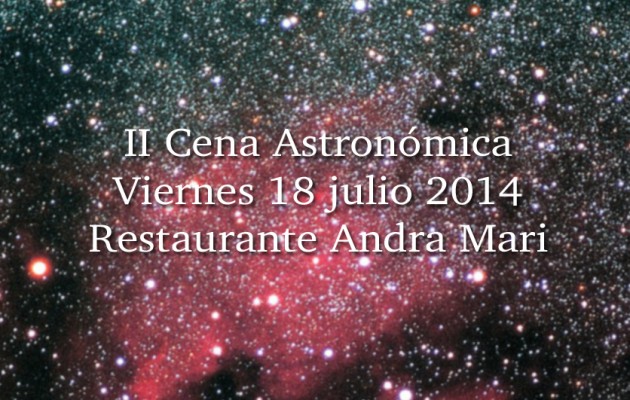 Noticia: Nueva Cena Astronómica en Andra Mari