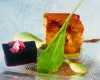Receta: Foie en costra de pan ahumado sobre higos salados, pil-pil de rúcula y gelée de Pedro Ximenez