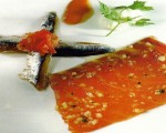 Receta: Ensalada de anchoas y salmón marinado